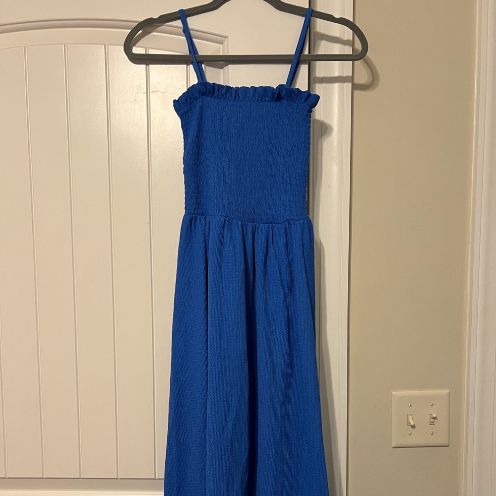 H&M Blue Midi Dress